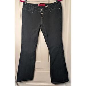 Levi's Too Super Low Stretch 520 Women's Jeans 11Jr. Black Y2K Bootleg(774)
